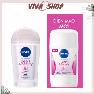Chai sáp lăn nách nữ NIVEA Pearl & Beauty 40ml Ngọc trai /Lăng khử mùi nữ Nivea Ngọc Trai 50ml