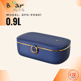 Hộp cơm cắm điện bear dfh-p09d1, hâm nóng thức ăn nhanh, dung tích 1.0 lít