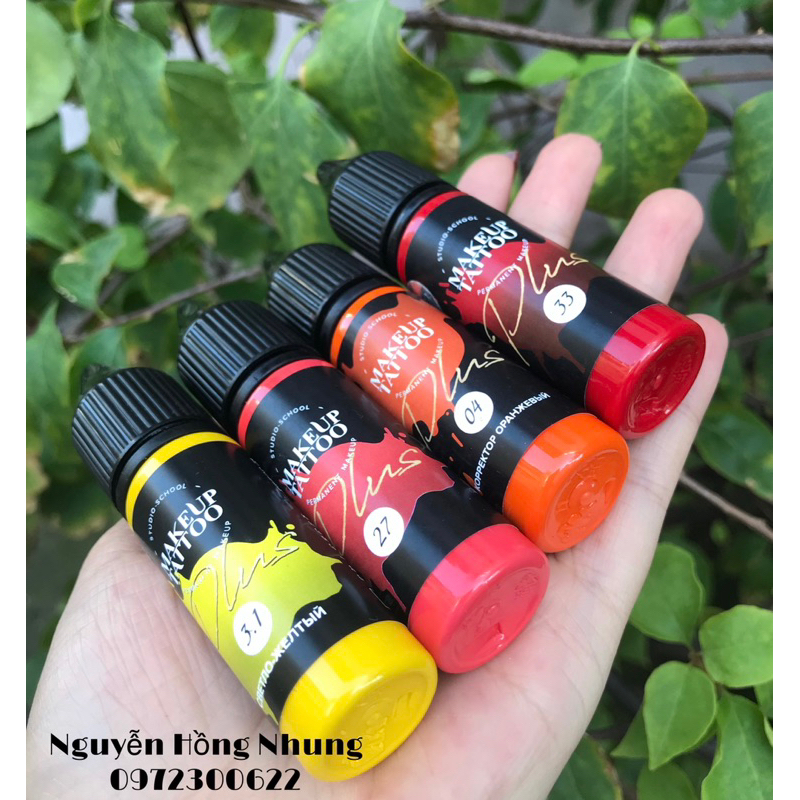 Mực Phun Xăm Makeup Chính Hãng Nga