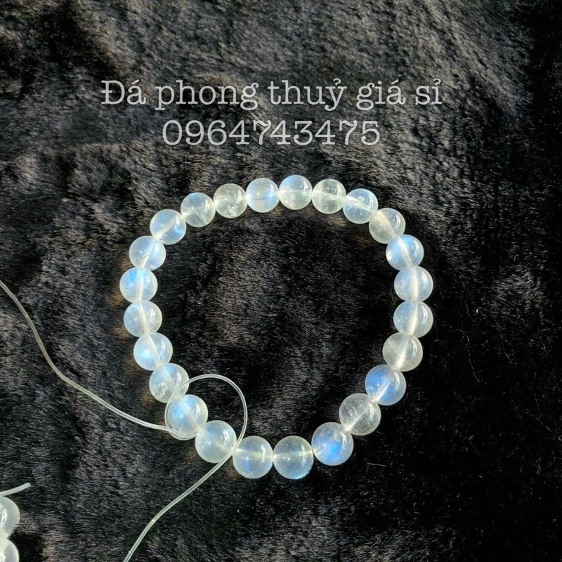 Vòng tay Moonstone S-Vip hàng 7A siêu đẹp mịn