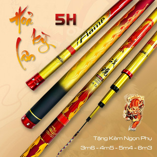 Cần Tay Hoả Kì Lân 5h tặng kèm ngọn phụ