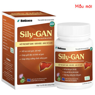 Sily-gan – Hỗ trợ mát gan, giải độc, bảo vệ và tăng cường chức năng gan (40 viên)