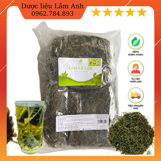 1Kg Giảo Cổ Lam 5 Lá Hoà Bình (Sao tươi cao cấp) chuẩn GACPWHO ổn định huyết áp, mỡ máu, tiểu đường, tiêu mỡ bụng