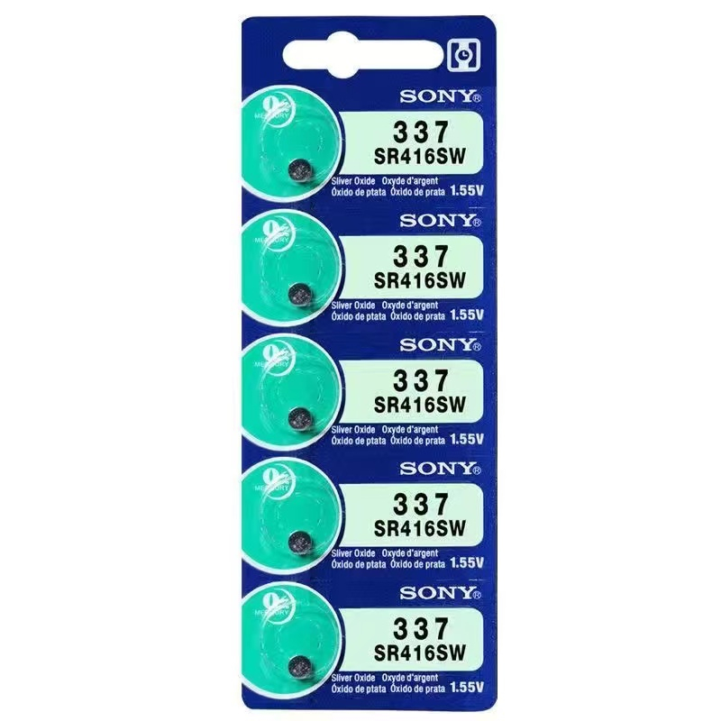 5 Viên  Pin Đồng Hồ đeo tay loại SONY SR920 SR626 SR621 SR416 SR927 SR521