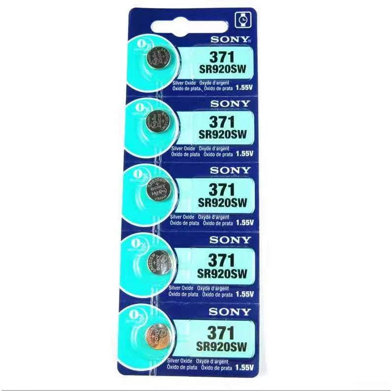 5 Viên  Pin Đồng Hồ đeo tay loại SONY SR920 SR626 SR621 SR416 SR927 SR521