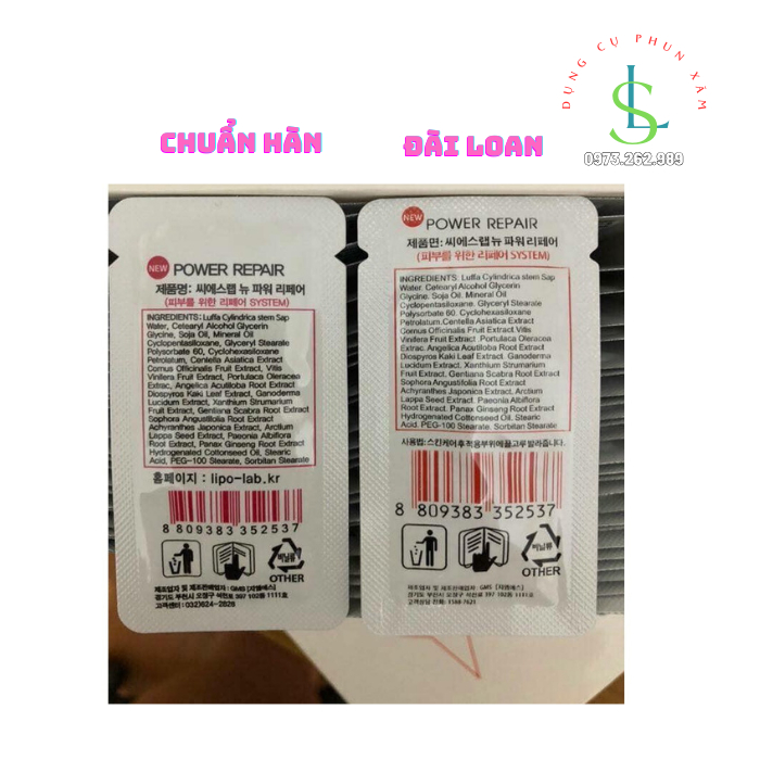 Dưỡng Hàn Quốc CSlab - Power Repair, Dưỡng Môi Sau Xăm / linhshop-hn