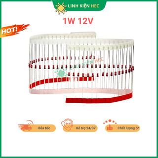 Diode zener ổn áp 12V 1W túi 10 con đảm bảo chất lượng linhkienhec