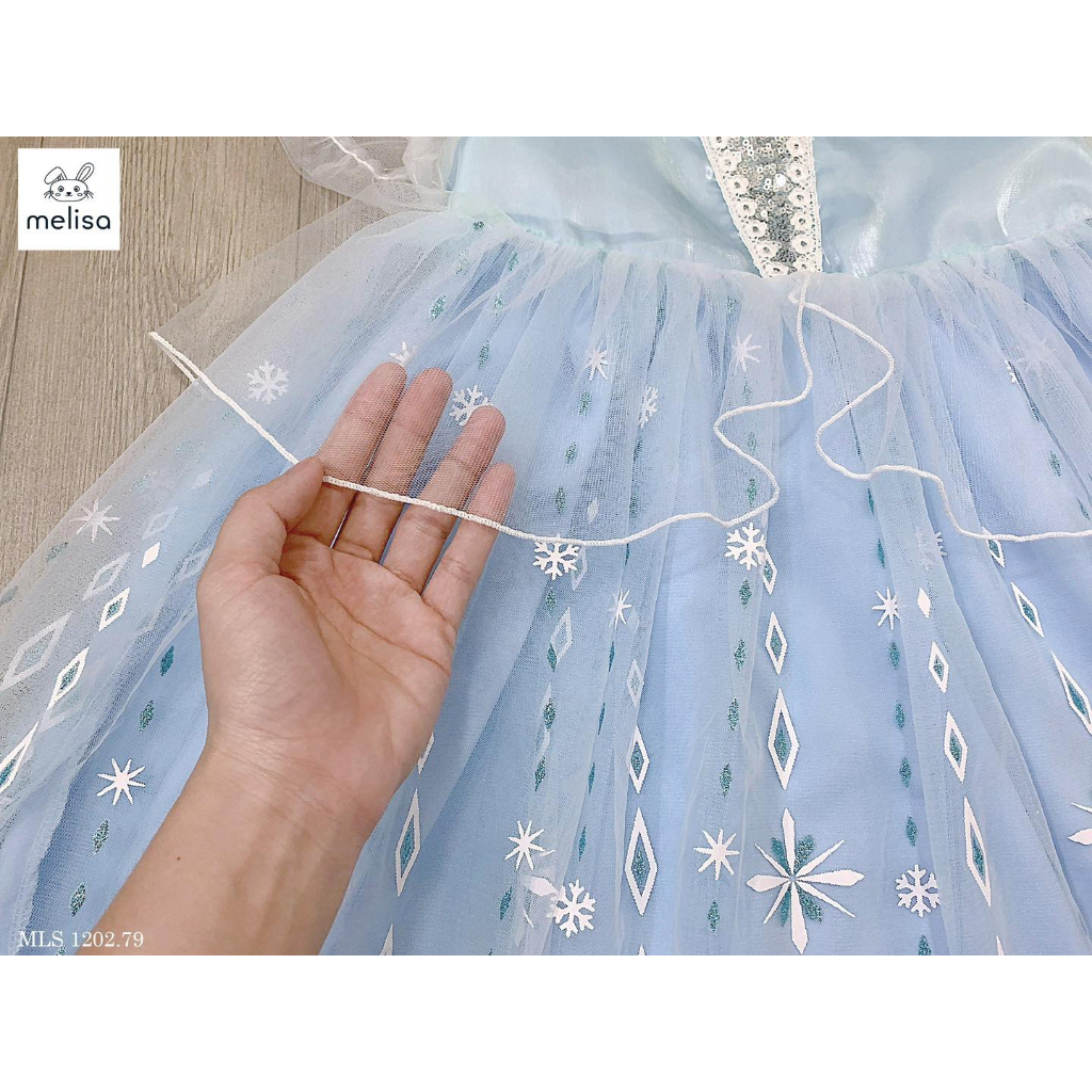 Váy elsa công chúa melisa