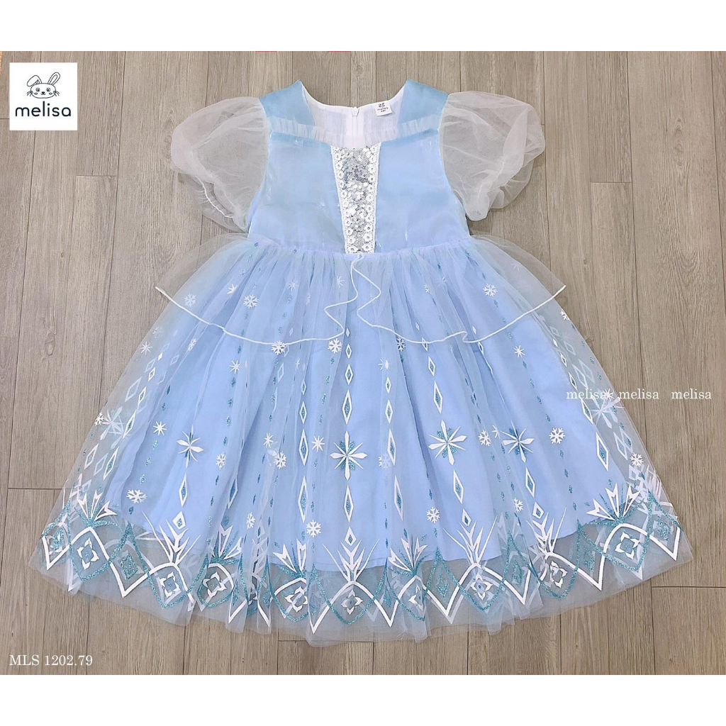 Váy elsa công chúa melisa