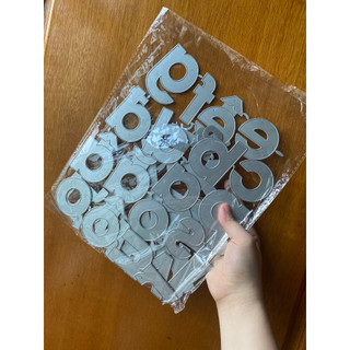 A50 - Khuôn Thép, Khuôn Cắt Chữ Thường Size 5cm Font AVO Dùng Kèm Máy Cắt Khuôn Thép