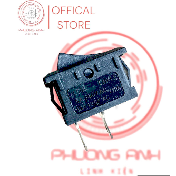 Công Tắc Bập Bênh XL601 250V6A/125V10A 15*21mm