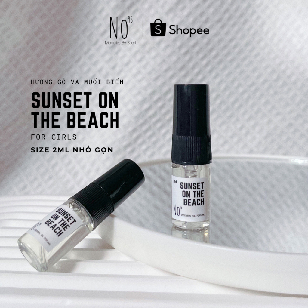 Tinh dầu nước hoa No95 Sunset On The Beach 2ml dành cho nữ quyến rũ và sang trọng