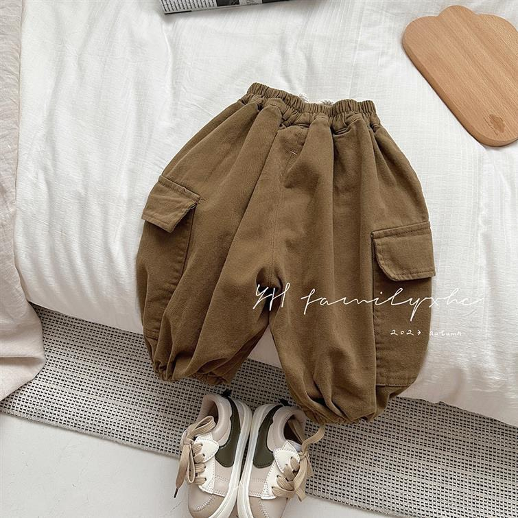 Quân kaki túi hộp dây rút size 8-30kg cho bé Namkidshop