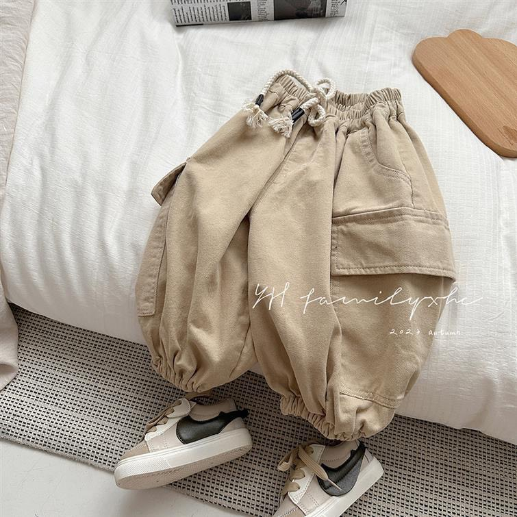 Quân kaki túi hộp dây rút size 8-30kg cho bé Namkidshop