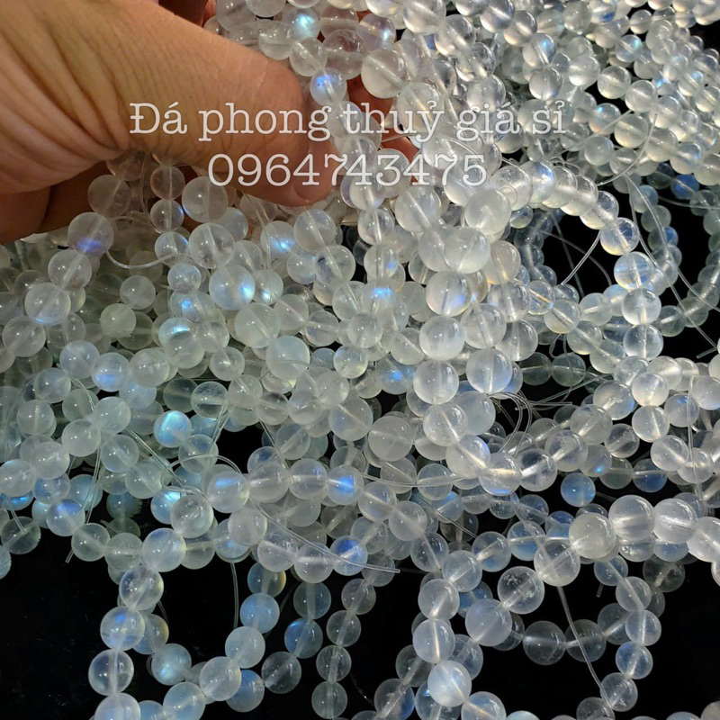 Vòng tay Moonstone S-Vip hàng 7A siêu đẹp mịn