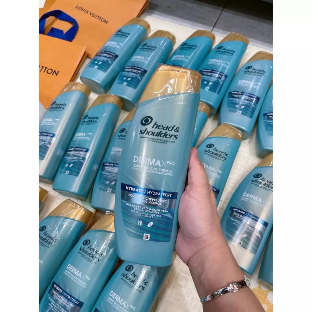 Dầu gội chống gàu Head & Shoulder X Pro Derma nội địa Pháp