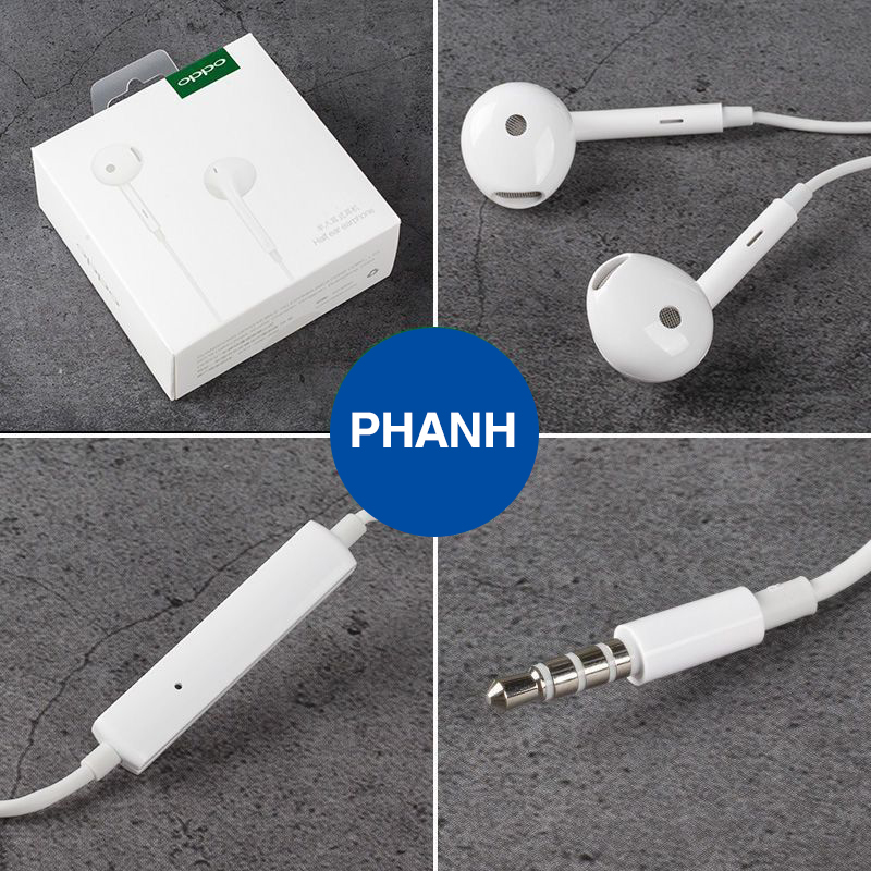 Tai nghe Oppo Chính hãng R11 - Tai nghe giá rẻ có dây nhét tai Bảo hành 6 tháng PHANH