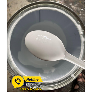 Sơn gốc 2K màu trắng hãng Autopaint lon 1 Lít