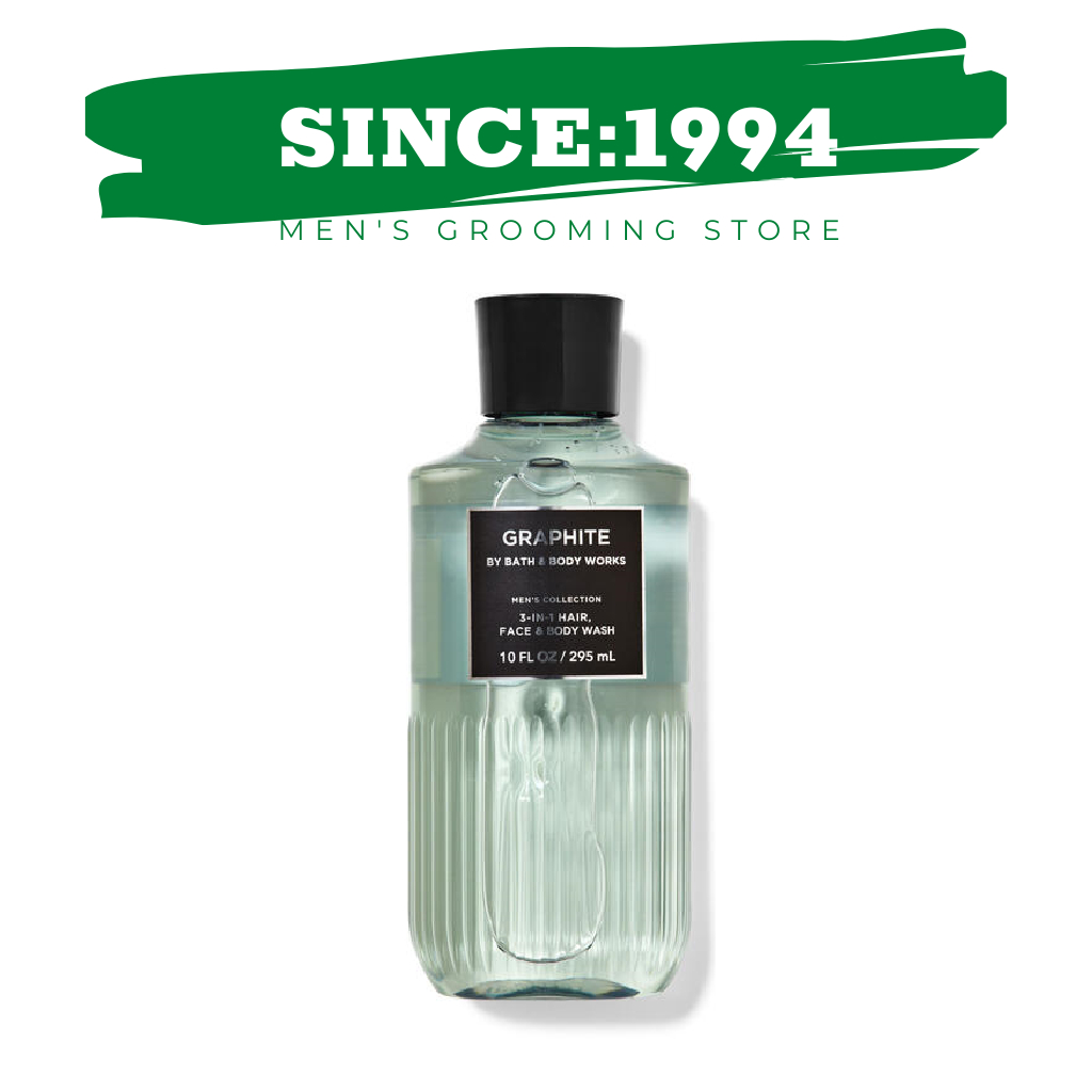 GRAPHITE | Xịt Thơm Khử Mùi, Gel Tắm Bath & Body Works Dành Cho Nam Body Srpay, Shower Gel