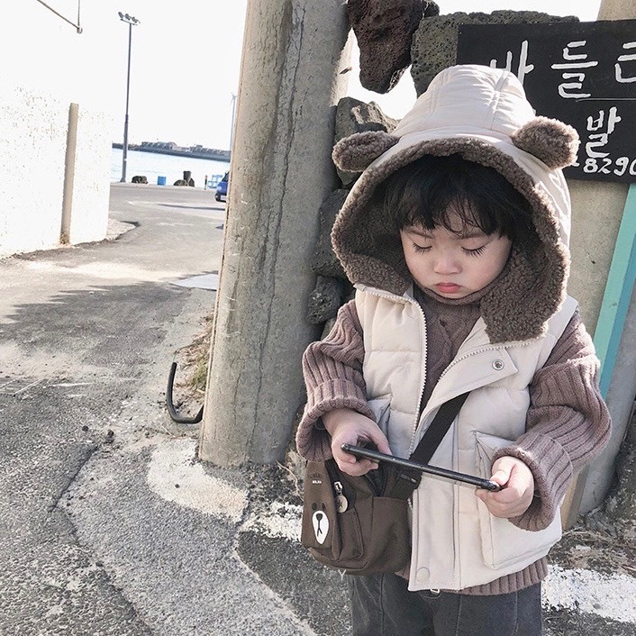 Áo phao gile cho bé , gile phao cho bé trai EMBES KIDS 11kg đến 21kg