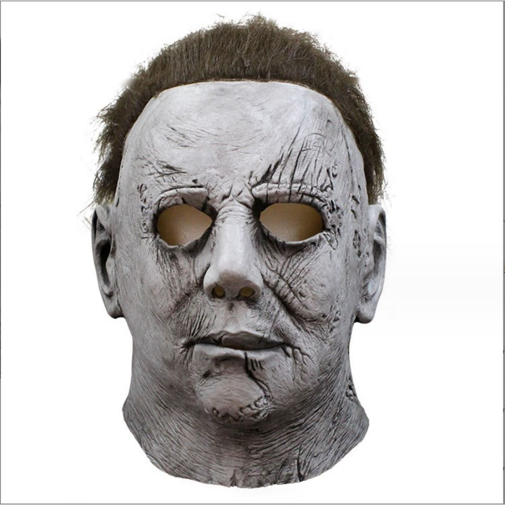 Mặt nạ silicon trùm đầu hoá trang nhân vật Michael Myers cosplay halloween