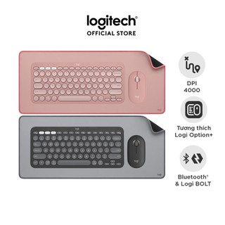 Combo Bàn phím Logitech K380s | Chuột Logitech M350s | Bàn di chuột Logitech Deskmat