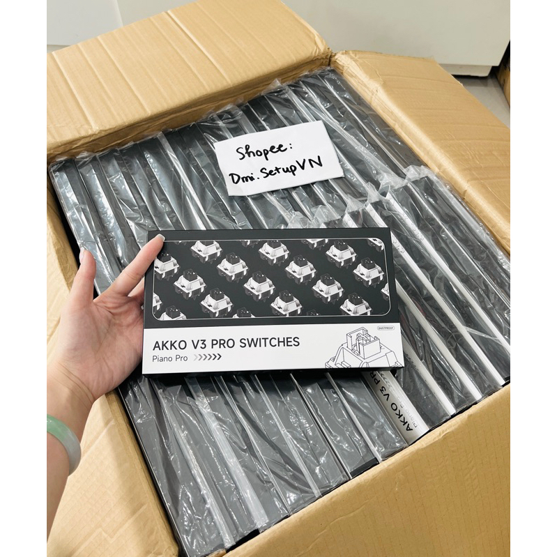 AKKO Piano V3 PRO / AKKO POM Brown Công tắc bàn phím cơ