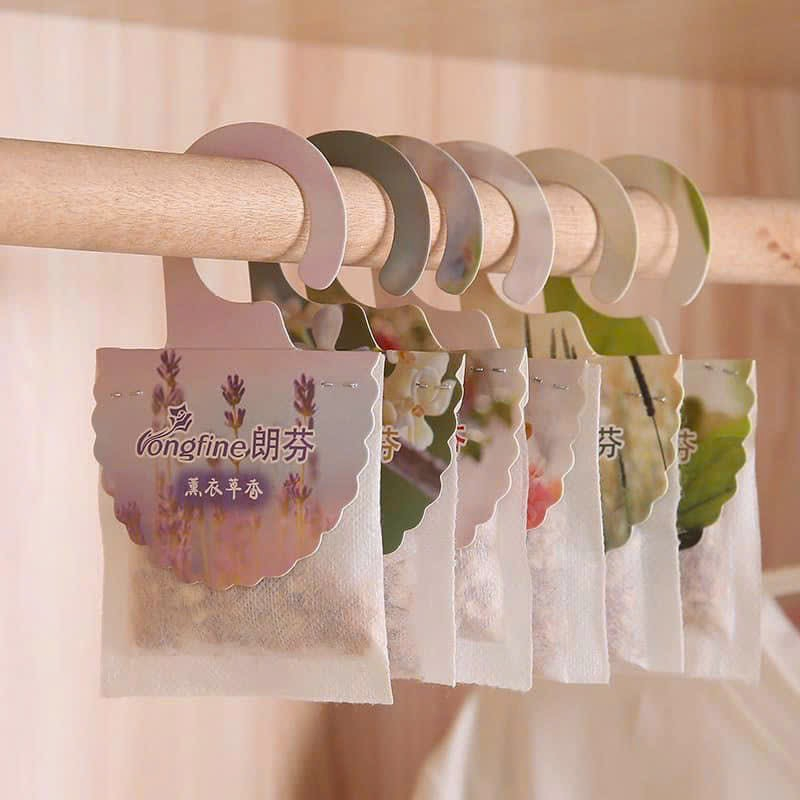 Túi thơm tủ quần áo thiên nhiên thơm phòng treo xe hơi khử mùi khử mốc hương thơm dễ chịu B3-204