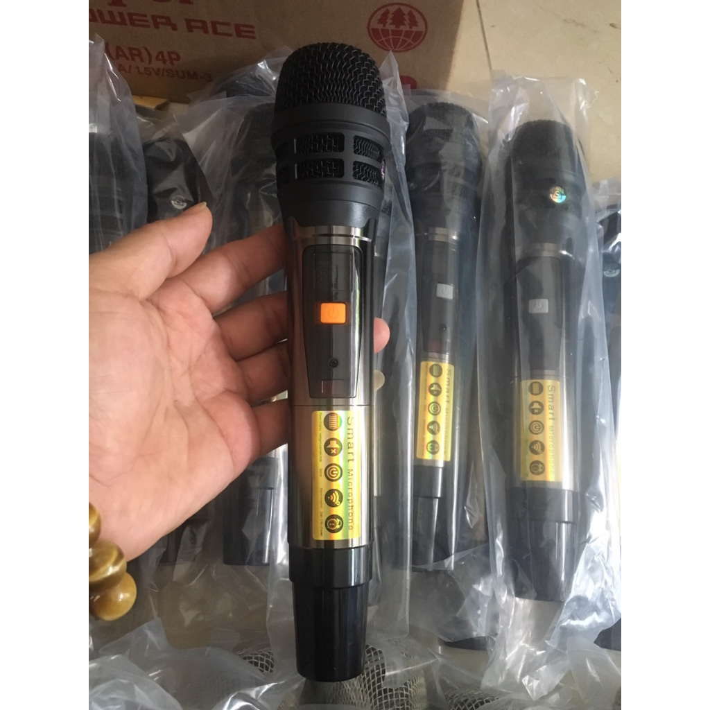 Micro Loa Kéo 2 Tay Micro Kèm Bo Mạch Mic - chống hú-Hàng chuôi Nhôm Cao Cấp