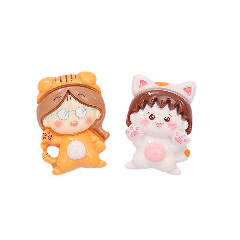 Charm  slime/ Dụng Cụ Charm Trang Trí  Hình Em Bé Dễ Thương - Giá 1 charm