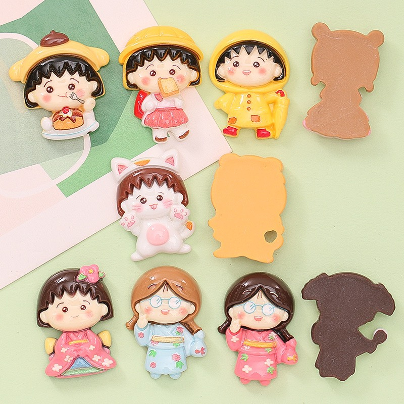 Charm  slime/ Dụng Cụ Charm Trang Trí  Hình Em Bé Dễ Thương - Giá 1 charm