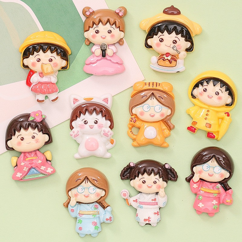 Charm  slime/ Dụng Cụ Charm Trang Trí  Hình Em Bé Dễ Thương - Giá 1 charm