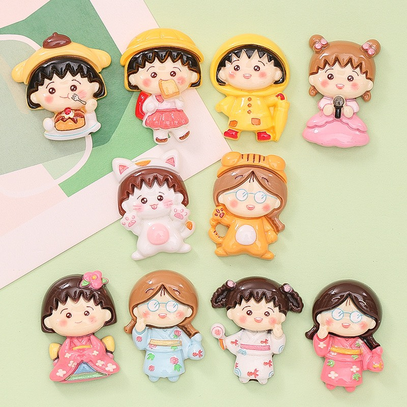 Charm  slime/ Dụng Cụ Charm Trang Trí  Hình Em Bé Dễ Thương - Giá 1 charm