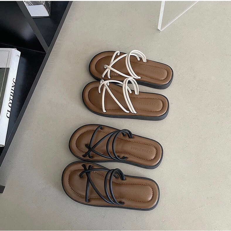 Dép sandal xỏ ngón Fashion đế dày đi 2 kiểu D135