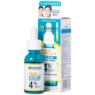 Serum garnier giảm mụn mờ thâm cho da dầu, mụn 30ml
