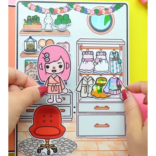 Wednesday Villa on the beach quietbook-Happyfunny