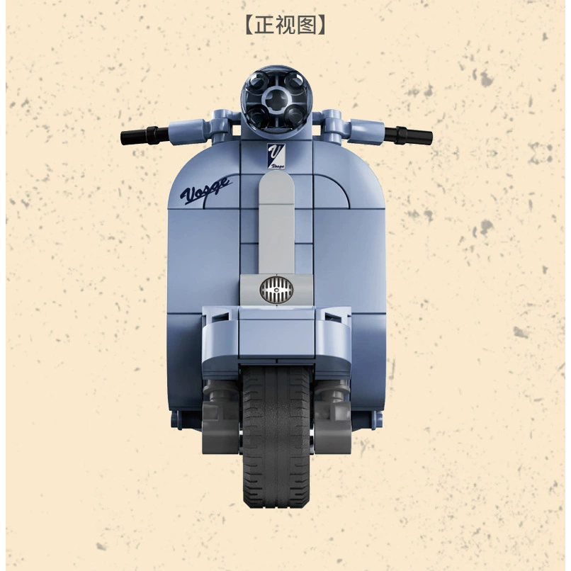 Bộ Đồ Chơi Lắp Ráp Mô Hình Xe Máy Vespa Vospe GS KAZI 6122 - XINZ.vn