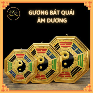 Gương bát quái âm dương xua đuổi tà ma