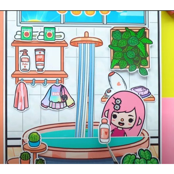 Wednesday Villa on the beach quietbook-Happyfunny