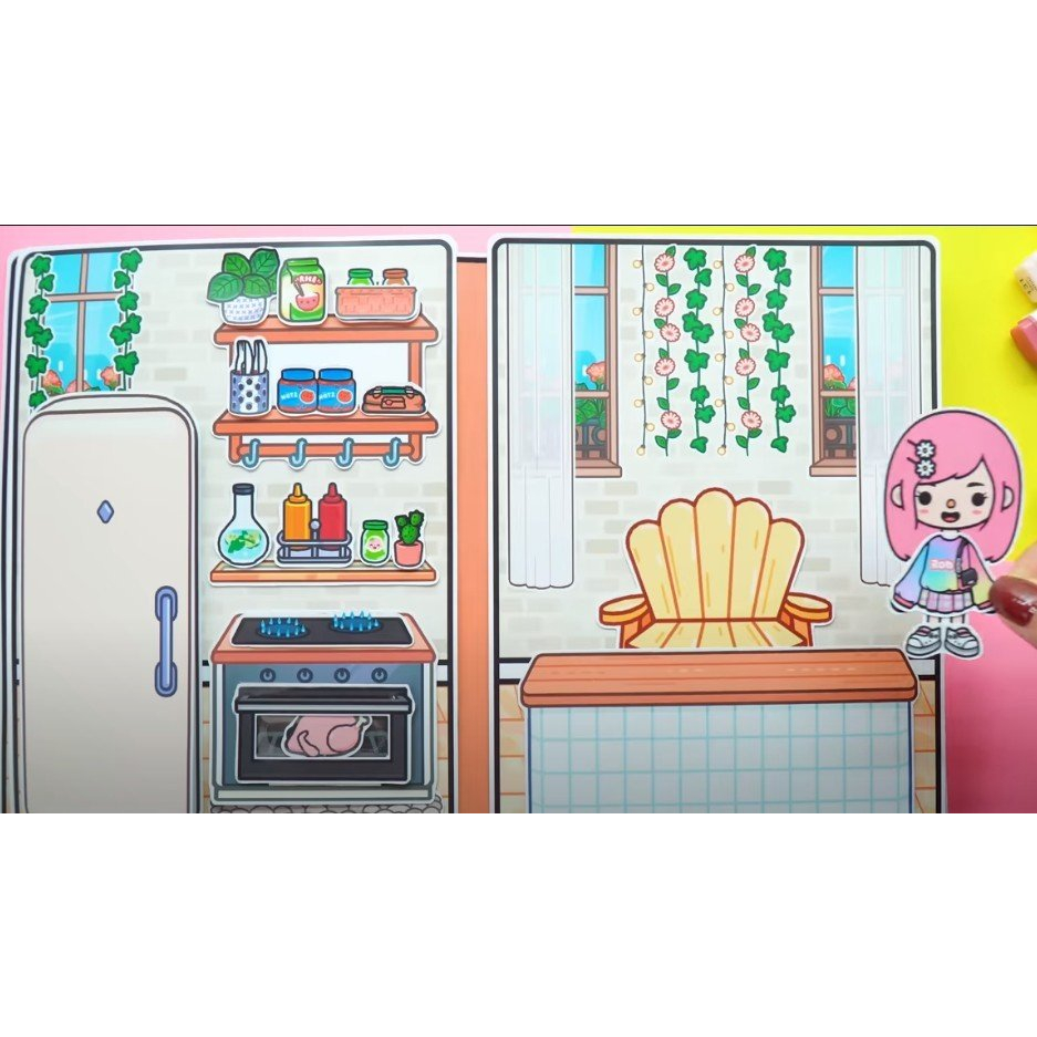 Wednesday Villa on the beach quietbook-Happyfunny