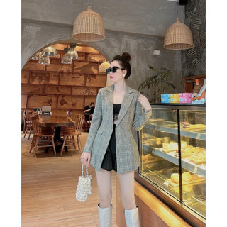 Áo vest, áo blazer kẻ cao cấp
