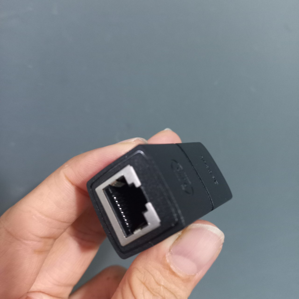 Đầu nối dài cáp mạng RJ45 CAT7 CAT6 CAT5 1000MB/s 100MB/s)  BASEUS AIRJOY BS-OH120