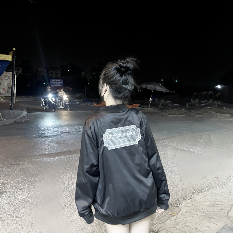 Áo Khoác Bomber D1or Thời Trang, Form Rộng, Bomber Nam Nữ