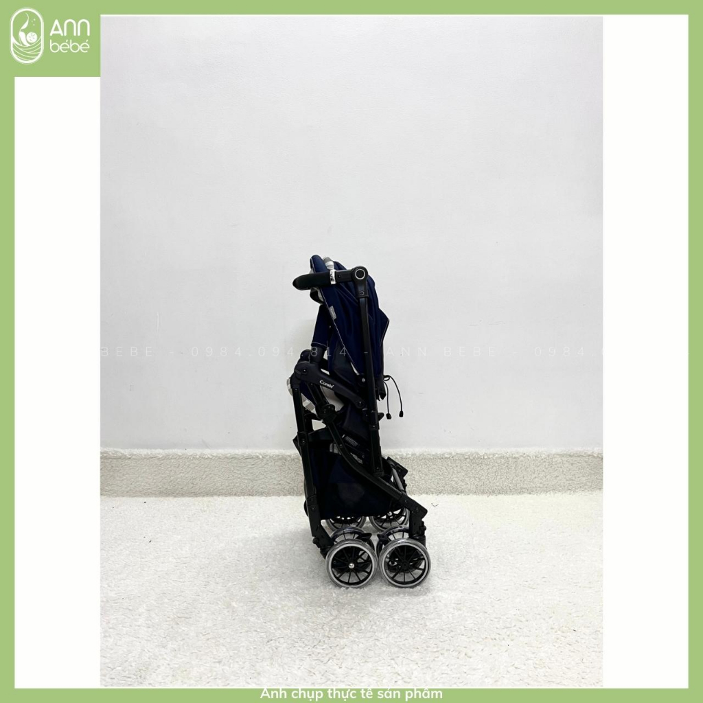 Xe Đẩy Combi Handy Auto4Cass - màu Navy Phiên bản Lotta | ANNBEBE