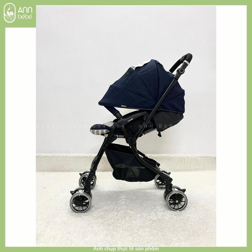 Xe Đẩy Combi Handy Auto4Cass - màu Navy Phiên bản Lotta | ANNBEBE