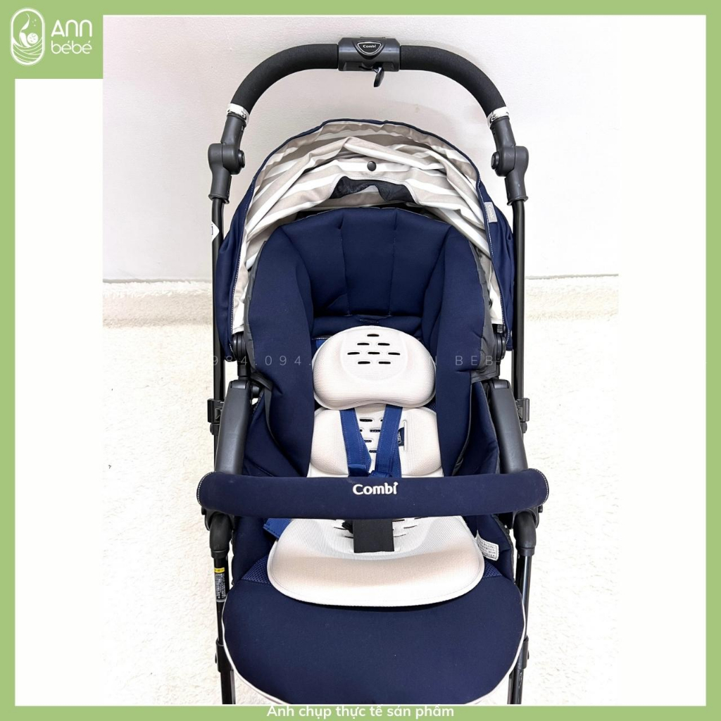 Xe Đẩy Combi Handy Auto4Cass - màu Navy Phiên bản Lotta | ANNBEBE