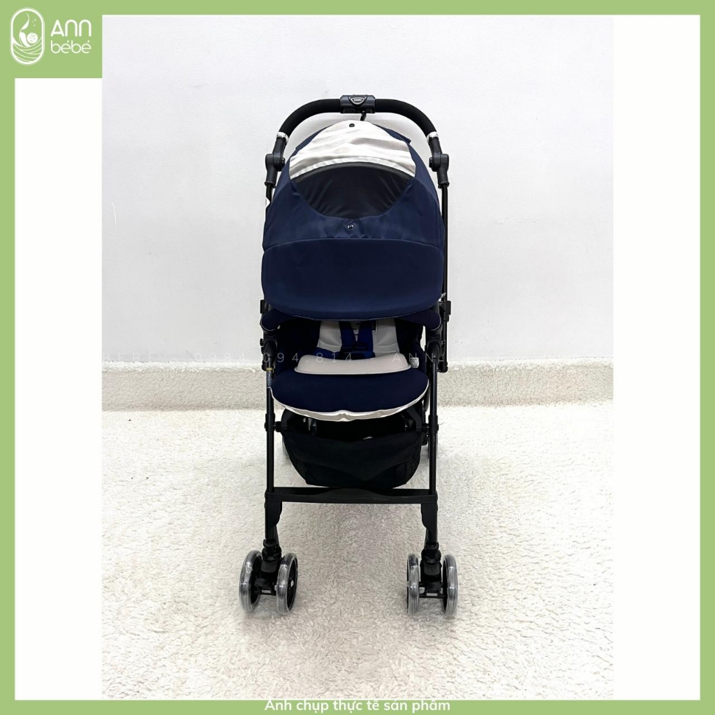 Xe Đẩy Combi Handy Auto4Cass - màu Navy Phiên bản Lotta | ANNBEBE