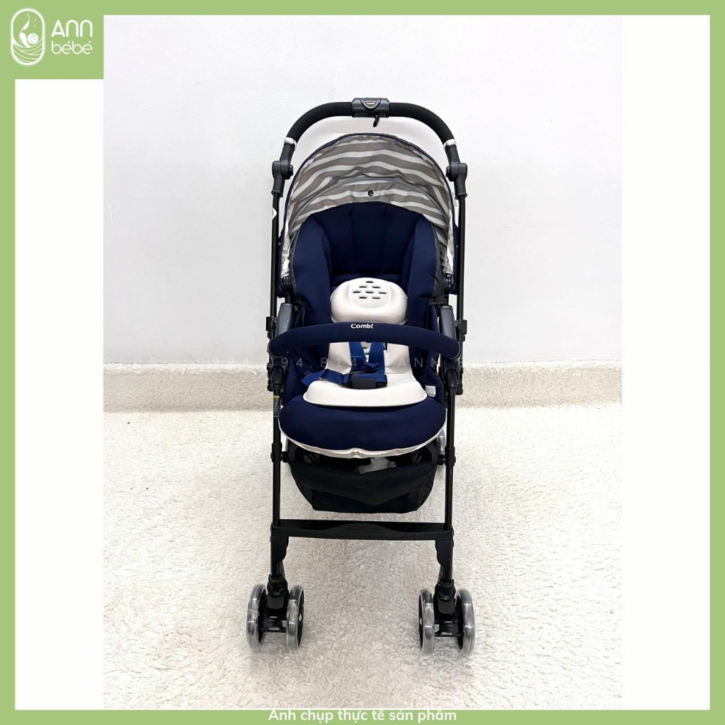 Xe Đẩy Combi Handy Auto4Cass - màu Navy Phiên bản Lotta | ANNBEBE
