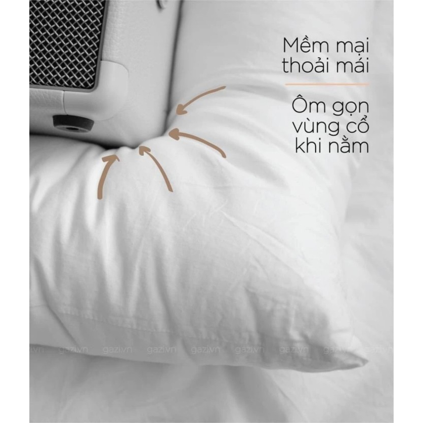 LOẠI 1 TỐT NHẤT - Gối nằm, gối gòn, gối ốm gòn ép hơi cao cấp