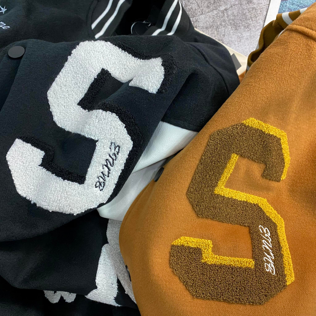 Áo khoác bomber bóng chày EIUNB